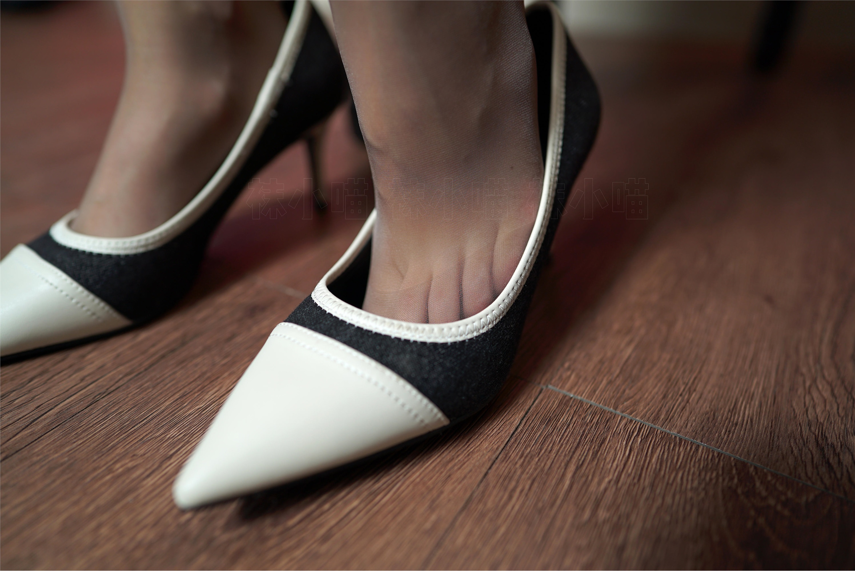 KittyWawa袜小喵  KT142《黑灰配》